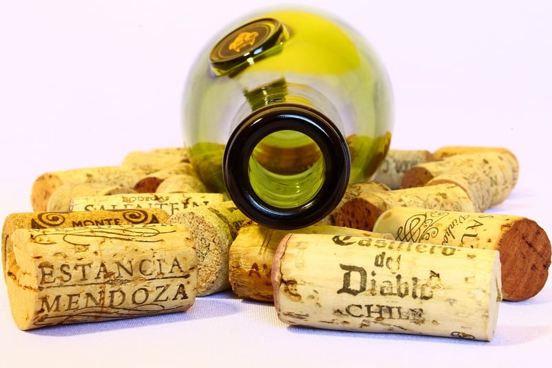 Wine Cork Bulletin Board